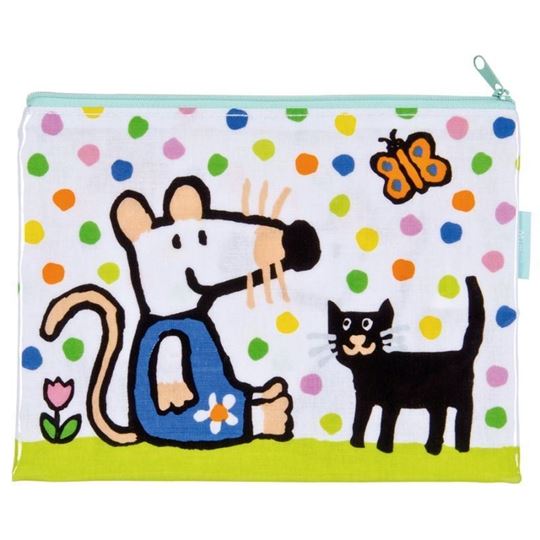 Bild von Mimi La Souris Large pouch Maisy and cat, VE-6