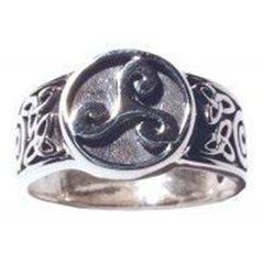 Picture of Ring Keltische Triskele Silber 925 5,0g