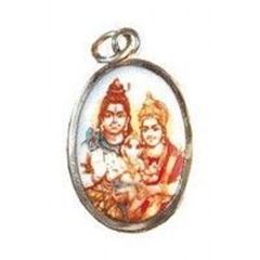Bild von Spiritanhänger Shiva, Parvati, Ganesha