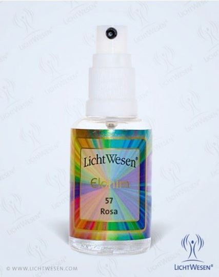 Bild von LichtWesen Elohim Tinkturspray Nr. 57 rosa