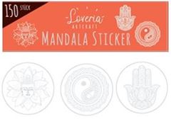 Image de 150 Mandala Sticker orange