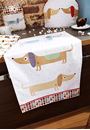 Bild von Hot Dog Cotton Tea Towel - Ulster Weavers