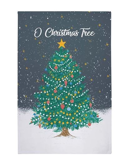 Bild von O Christmas Tree Cotton Tea Towel - Ulster Weavers