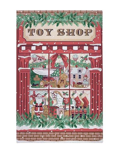 Bild von Toy Shop Cotton Tea Towel - Ulster Weavers
