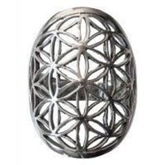 Picture of Ring Blume des Lebens 3 cm, Silber