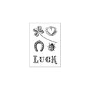 Bild von Lucky Doppelkarte zum Ausmalen