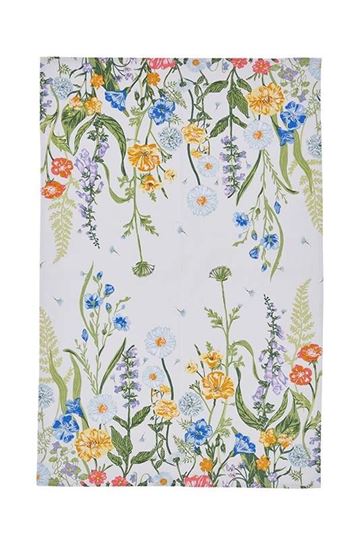 Immagine di Cottage Garden Cotton Tea Towel - Ulster Weavers