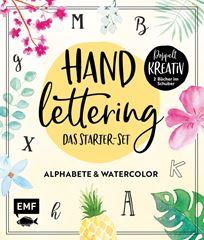 Immagine di Handlettering – Das Starter-Set:Alphabete und Watercolor