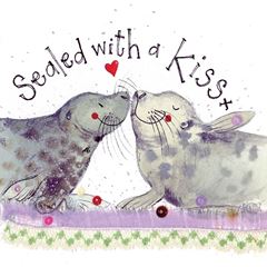 Bild von SEALED WITH A KISS CARD