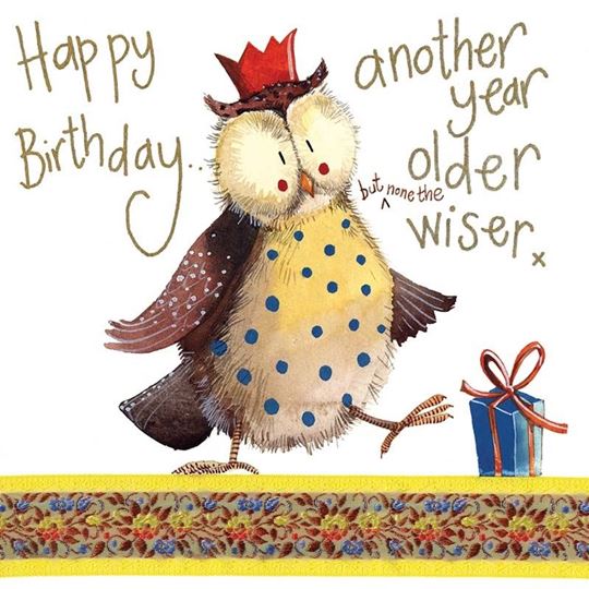 Bild von NONE THE WISER BIRTHDAY CARD