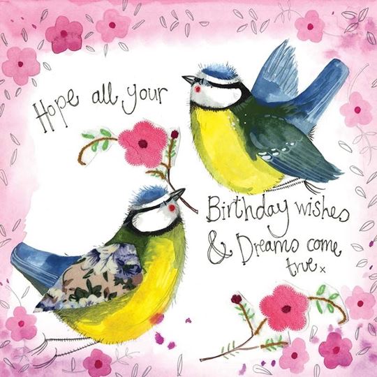 Bild von SUNSHINE BIRDS FOIL BIRTHDAY CARD
