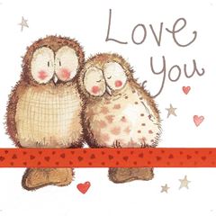Bild von OWLS LOVE YOU CARD