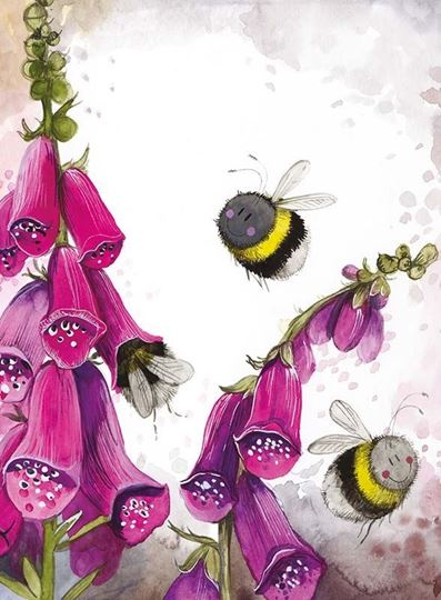 Bild von BEES AND FOXGLOVE