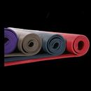 Bild von Yogamatte Premium 130 x 60 cm in safran von Lotus Design