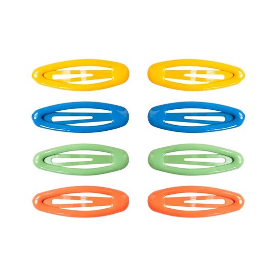 Bild von Hairclips Happy Palette (2/card) Assorted 4 colours, VE-24
