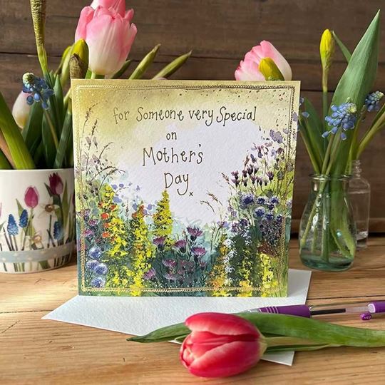 Bild von FLOWER MEADOW MOTHERS DAY CARD