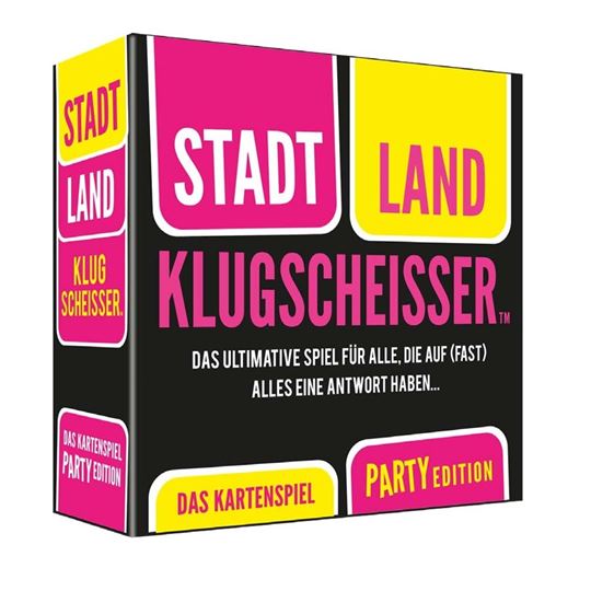 Image sur Klugscheisser Stadt Land Party