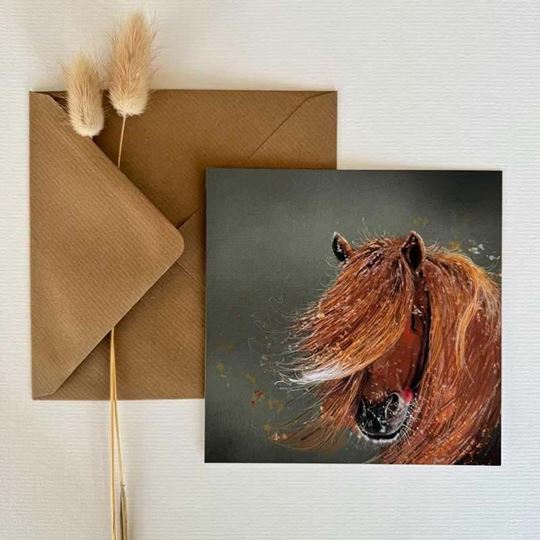 Bild von HORSE BLANK CARD