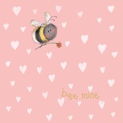 Bild von SPRS63 BEE MINE BEE VALENTINES CARD