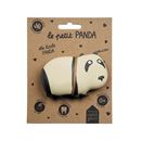 Bild von natural rubber bath toy panda, VE-4