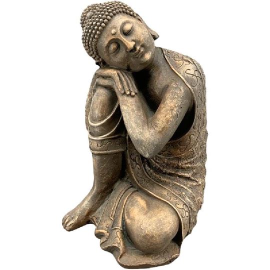 Bild von Figur Ruhender Buddha, 22x22x35 cm