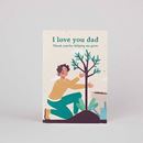 Bild von Plantable Postcard – I love you dad