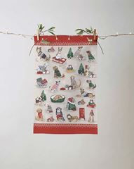 Picture of Merry Mutts Cotton Tea Towel - Ulster Weavers
