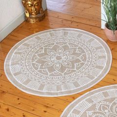 Bild von Bodenteppich Kleines Mandala