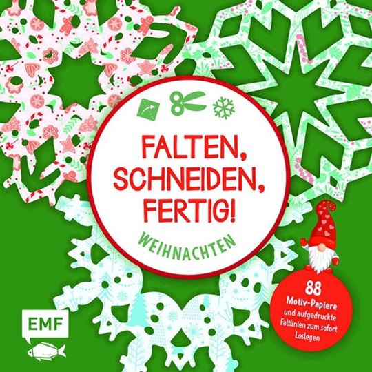 Bild von Bastelblock: Falten, Schneiden, fertig!Weihnachten