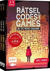 Bild von Quénée M: Rätsel, Codes und Games – DieXXL Mathe-Challenge für die 3. und 4. Kl