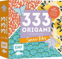 Bild von 333 Origami – Farbenfeuerwerk: SummerVibes – Zauberschöne Papiere falten für