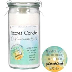 Bild von Secret-Candle Nimm dir Zeit für die Dinge... 13.5 cm