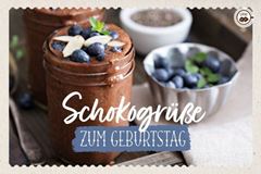 Bild von Schokogrüsse zum Geburtstag