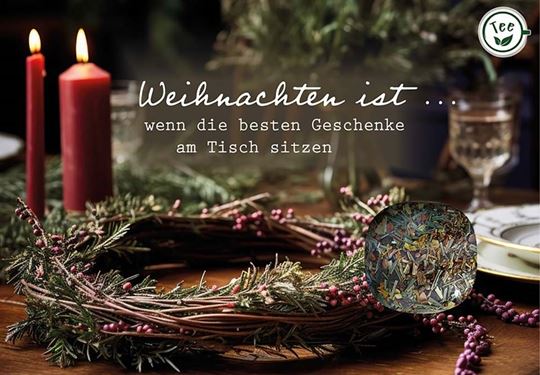 Bild von Weihnachten ist, wenn die besten Geschenke am Tisch sitzen