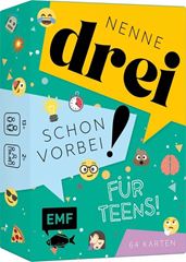 Bild von Kartenspiel: Nenne drei – schon vorbei!... für Teens!