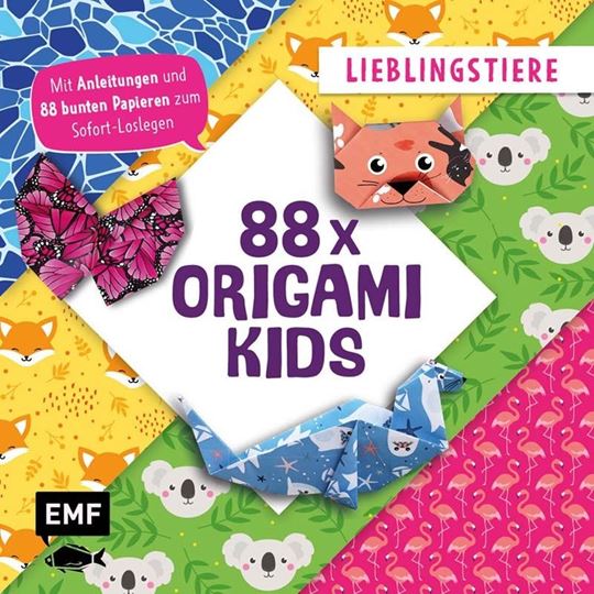 Bild von 88 x Origami Kids – Lieblingstiere