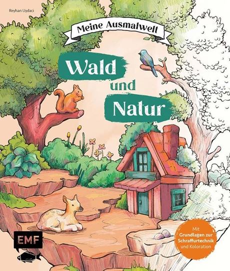 Bild von Uydaci R: Meine Ausmalwelt: Wald undNatur