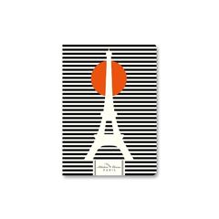 Bild von Notizbuch A5 Eiffel in the sun