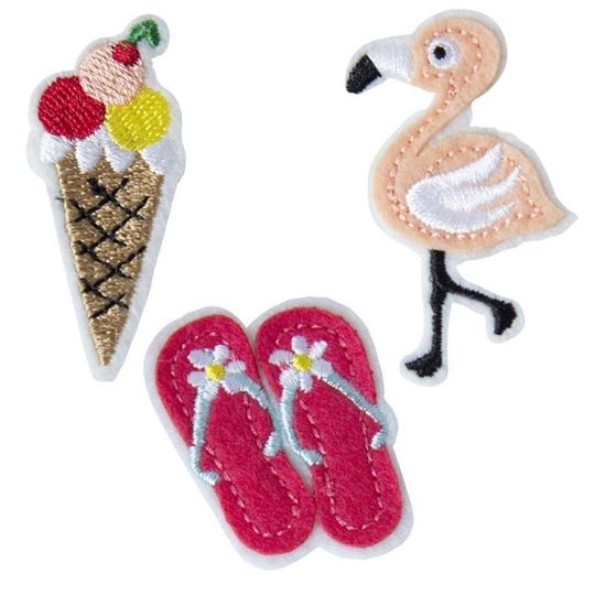 Bild von Brooches Summer (1/card) Assorted 4 designs, VE-28