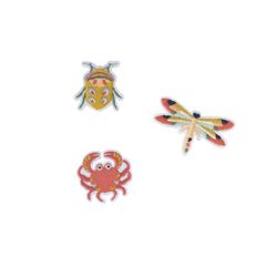 Bild von Brooches Cute Creepies 3 designs, VE-18