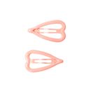 Bild von Hairclips Hearts Pastel (2/card)  Assorted 4 colours, VE-24