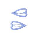 Bild von Hairclips Hearts Pastel (2/card)  Assorted 4 colours, VE-24