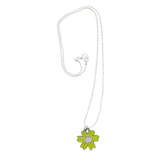 Bild von Necklace Flower Green, VE-10