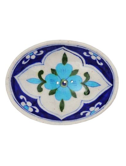 Bild von Seifenschale BLUE POTTERY