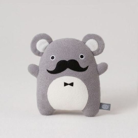 Bild von Noodoll Classic Plush Toy 20 cm Ricedapper - Grey Mouse, VE-4