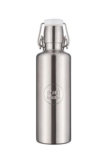 Bild von Trinkflasche Steel weiss, 0.6 l von soulbottles