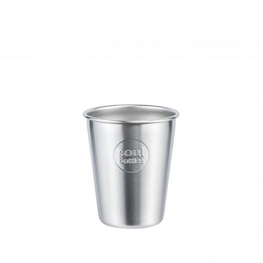 Bild von soulcup steel PLAIN Edelstahl-Becher 0.3 l 