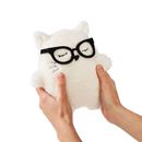 Bild von Noodoll Classic Plush Toy 20 cm Ricemono - White Cat with Glasses, VE-4