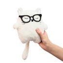 Bild von Noodoll Classic Plush Toy 20 cm Ricemono - White Cat with Glasses, VE-4