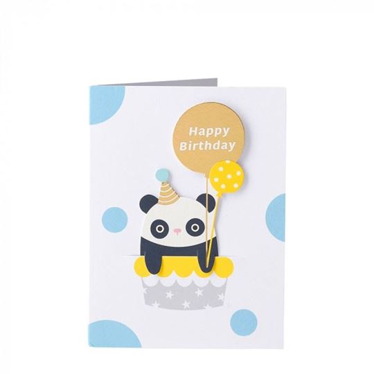 Bild von Noodoll Bookmark Card Happy Birthday, VE-6